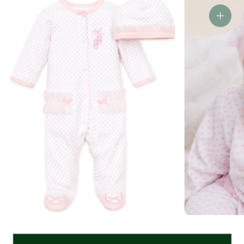 Prima Ballerina Footed One-Piece And Hat