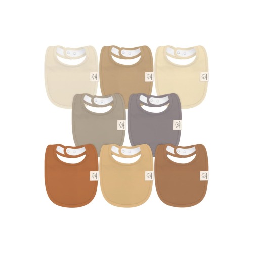 8-Pack Baby Drool Bibs