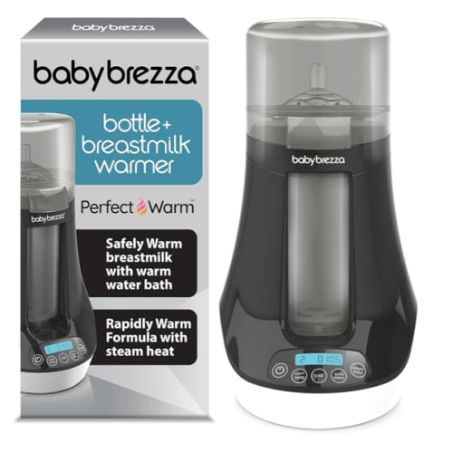 Amazon.com : Baby Brezza Electric Baby Bottle Warmer, Breastmilk Warmer + Defroster - Only Brand with Different Temperatures for Breastmilk + Formula - Universal Fit for All Baby Bottle Sizes + Breastmilk Bags : Baby