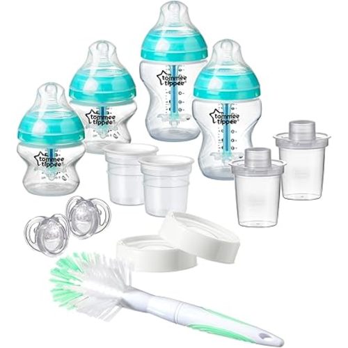 Tommee Tippee Advanced Anti Colic Newborn Bottle Feeding Starter Set