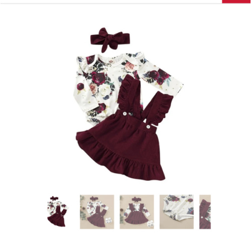 WILLOW Floral Skirt Set - Hazel & Bo