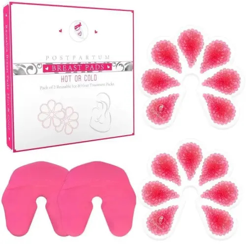 Buy Ninja Mama Breast Therapy Packs - Pack Of 2 (Hot Or Cold) with 2 washable sleeves online at Chemist Warehouse
