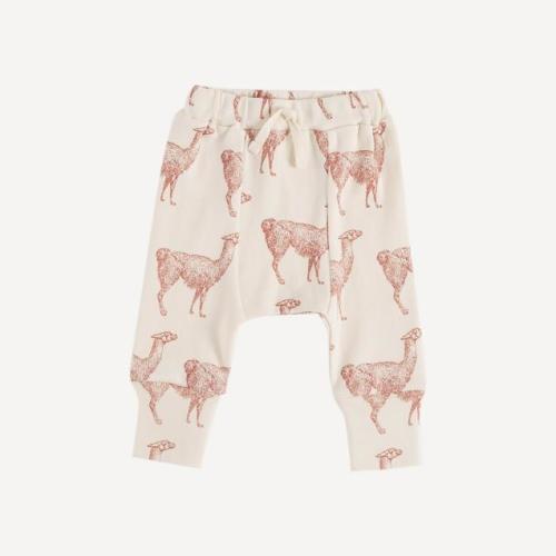 panda pant | auburn llama | organic cotton– kate quinn
