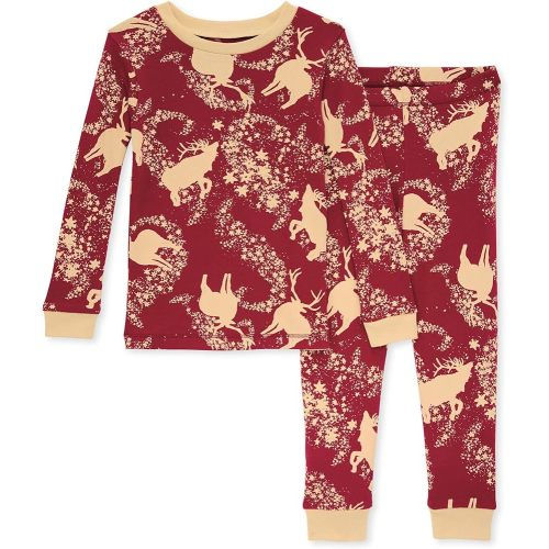 Burt's Bees Baby Baby Boys' Pajamas, Tee and Pant 2-Piece Pj Set, 100% Organic Cotton