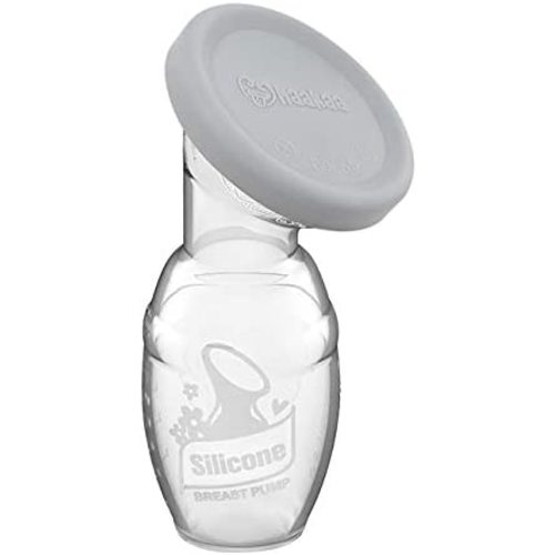 Haakaa Gen 1 Silicone Breast Pump with Leak-Proof Silicone Cap, 4 oz/100 ml, BPA PVC and Phthalate Free