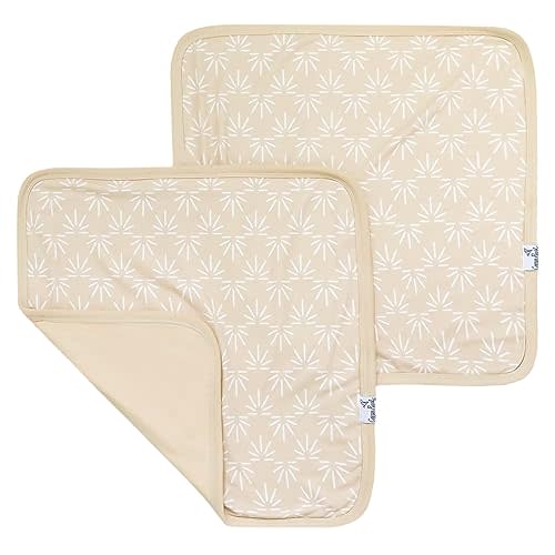 Copper Pearl Baby Security Blanket Set of 2 - Portable Size for Self-Soothing On-The-Go, Ideal Baby Blankets for Boys and Girls, Ultra-Soft, and Gift-Ready Loveys - Sol