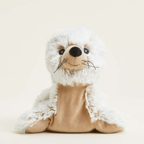 Seal Warmies-Heated, weighted, scented calming animal