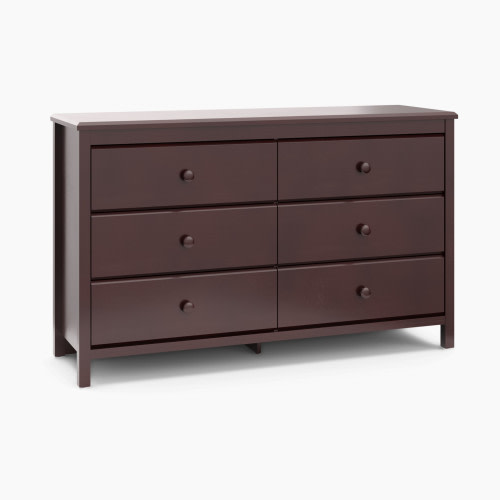 Storkcraft Alpine 6 Drawer Dresser - Espresso