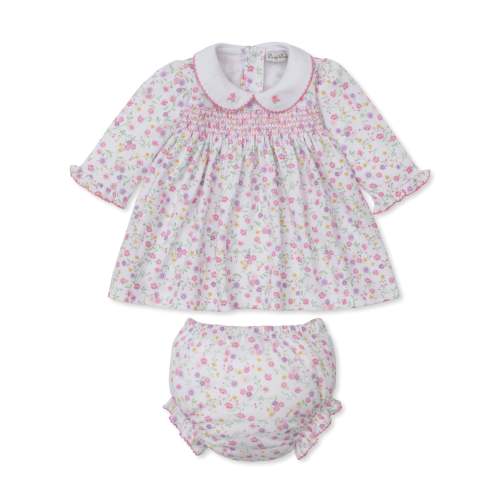 Autumn Gardens Smocked Dress Set