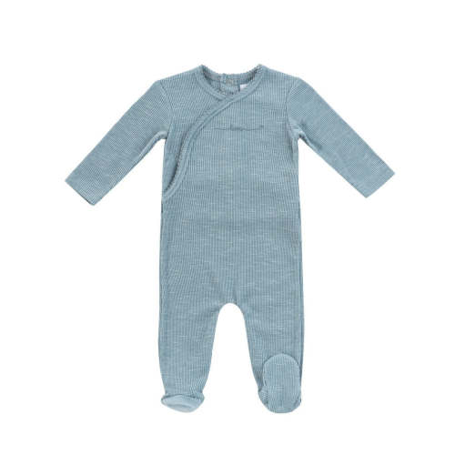 Kipp Sage Star Footie & Bonnet Set