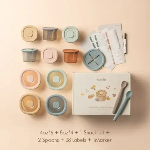 Silicone Baby Food Containers