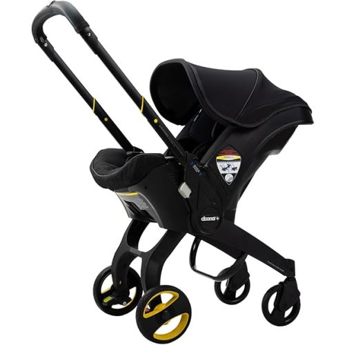 Doona Car Seat & Stroller, Midnight Edition - All-in-One Travel System