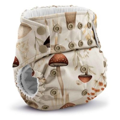Kanga Care Rumparooz G3 AWJ Reusable One Size Cloth Pocket Diaper (6-55+ lbs) - Mushie