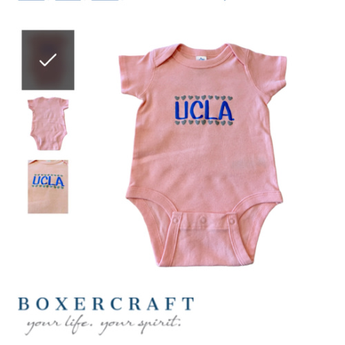 UCLA Pink Infant Bodysuit - Campus Store