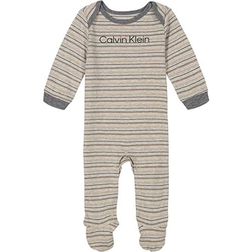 Calvin Klein Baby Boys Footed Coverall