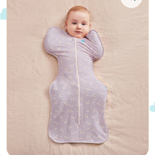 Swaddle Up™ 1.0 TOG Cotton Lilac Meadow