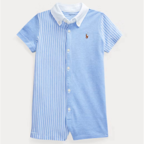 Knit Cotton Oxford Fun Shortall | Ralph Lauren