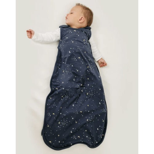 Ecolino® Adjustable Baby Sleep Bag, Organic Cotton, Universal Size: 2 Months - 2 Years, Milky Way Ink