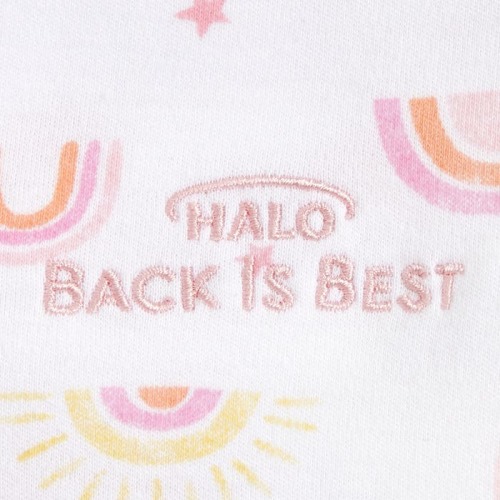 Sunshine Rainbows Cotton Baby Swaddle | HALO