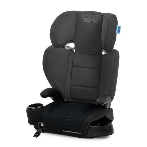 Graco TurboBooster Stretch2Fit Booster, Knight, Black