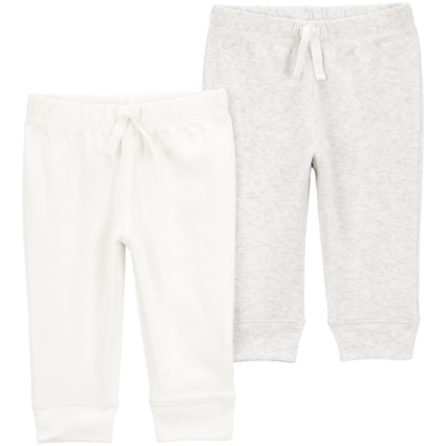 Ivory Baby 2-Pack Pull-On Pants | Carter’s Oshkosh Canada