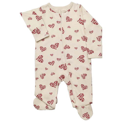 Wonder Nation Baby Gender Neutral Zip Front Footed Sleep N Play Pajamas, 2-Pack, Sizes Preemie-6/9 Months