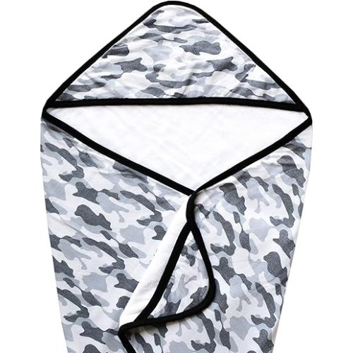 Copper Pearl Premium Knit, Hooded Bath Towel - Gunnar