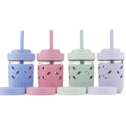 8oz Glass Mason Jar Drinking Tumblers + Food Storage