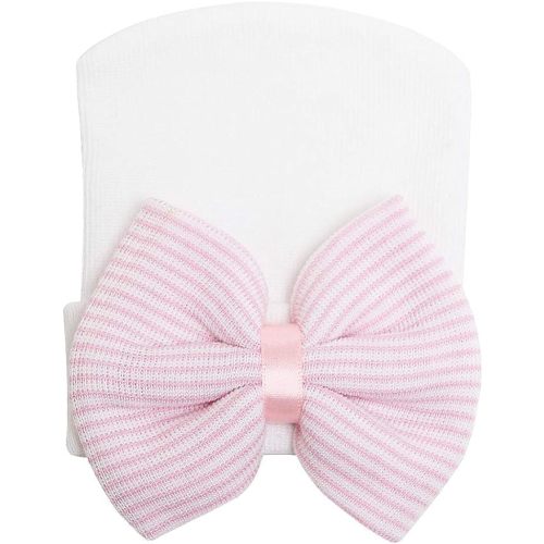 Sarfel Newborn Hats for Girls Hospital Hat Baby Girl Bows and Headbands Infant Beanie Nursery Caps