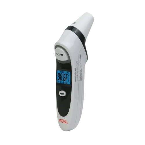 MOBI DualScan Prime Ear & Forehead Thermometer with Object Temperature Readings for all ages