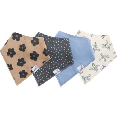 Bandana Bib Set, Gemma - Copper Pearl | Maisonette