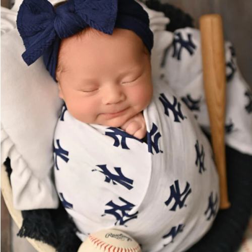 New York Yankees Swaddle Blanket