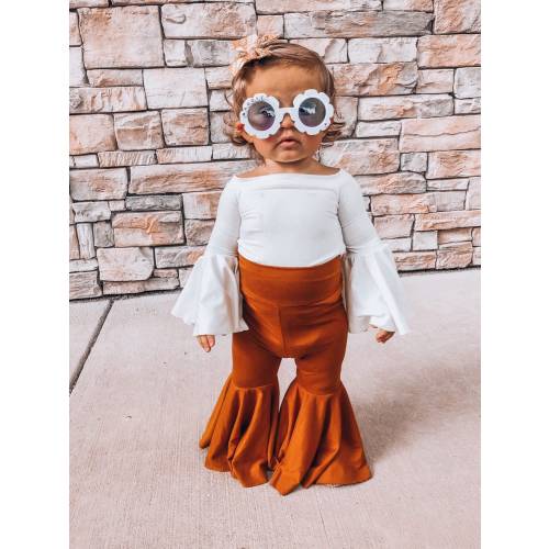 Solid Color Bell Bottoms /  Fall Girls Flares