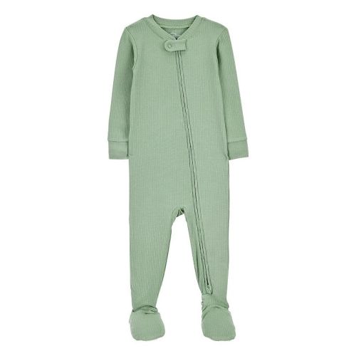 Baby Carter's Zip-Up PurelySoft 1-Piece Footed Pajamas