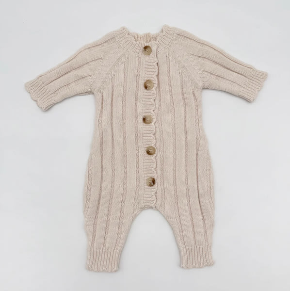 Mila Oatmilk Jumper Set Options – Olive and Cradle
