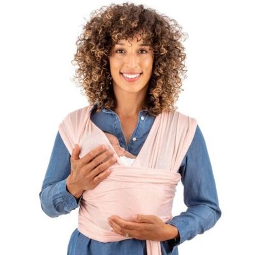 Weesprout Baby Wraps Carrier - Child Sling For Newborn And Infant - One Size Fits All - Dotted Blush