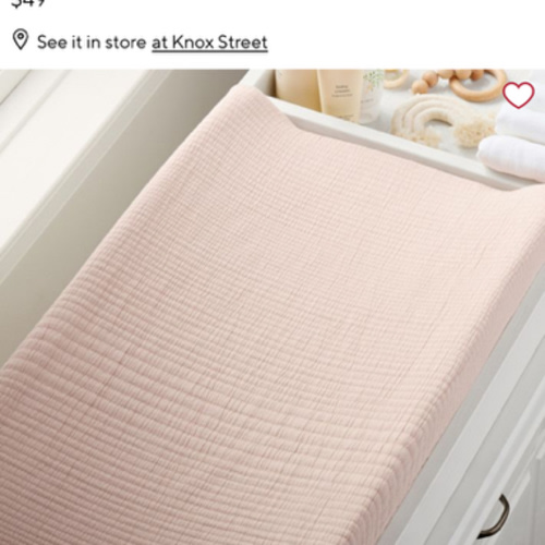 west elm x pbk Organic Matelasse Changing Pad Cover | Bedding Basic | Pottery Barn Kids