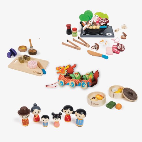 All The Wooden Toys (5 toy sets) - BACK IN STOCK! — Bitty Bao Chinese Bilingual Books & Toys