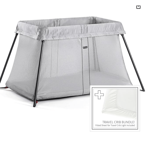 Babybjörn Travel Crib Light, Black : Amazon.sg: Baby Products
