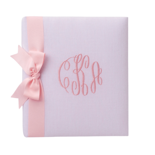 Monogrammed Baby Book