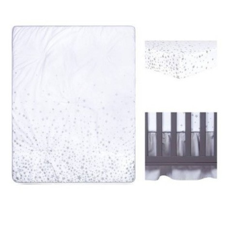 Trend Lab Sprinkle Stars Baby Nursery Crib Bedding Set - 3pc