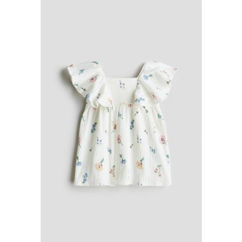FLOUNCED DRESS