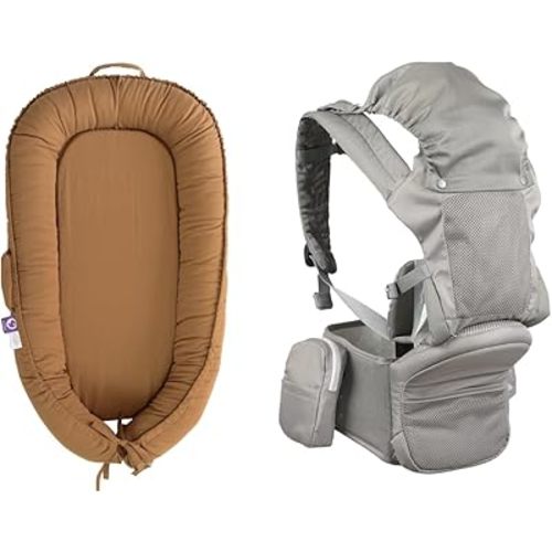 Newborn Essential: Coocoobaby Lounger & Carrier Seat