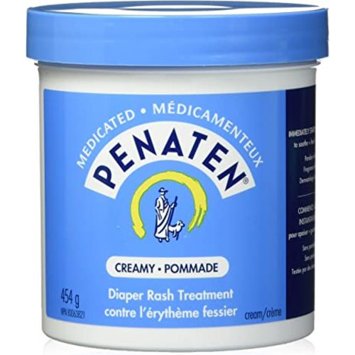 Penaten Medicated Creamy Diaper Rash Treatment, 454g