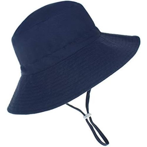 Durio UPF 50+ Beach Baby Sun Hat Sun Protection Cute Wide Brim Summer Baby Boy Bucket Hats Toddler Sun Hats for Girl