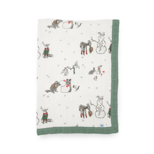 Cotton Muslin Baby Quilt
