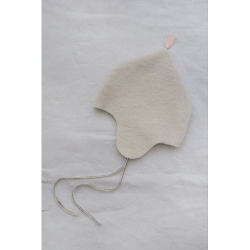 Fleece Bonnet - Cream