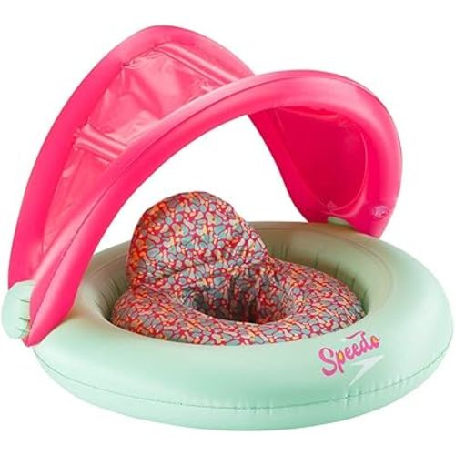 Speedo unisex-baby Swim Flotation Baby Cruiser With Canopy Begin to Swim