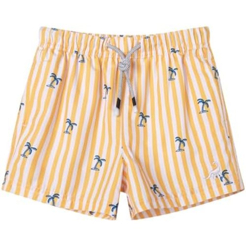 SURF CUZ Boys Swim Trunks Toddler Swim Shorts UPF 50+ Bathing Suit for Boy Swimsuit Quick Dry Mesh Beach Boardshorts Swimwear
