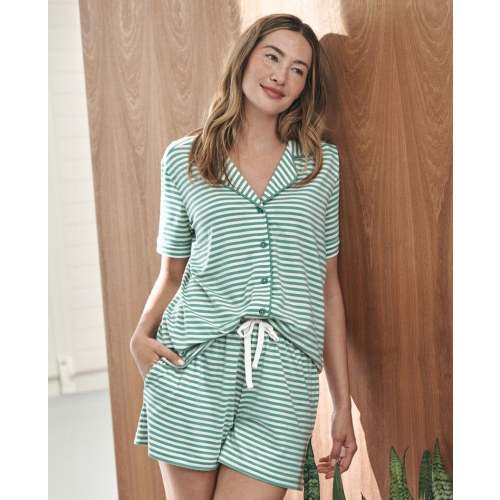 Women's Short Sleeve Pajama Set in HannaSoft™ | Hanna Andersson